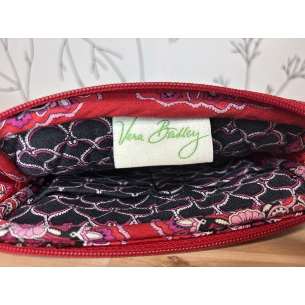Vera Bradley Frankly Scarlet Pattern Mini Crossbody
